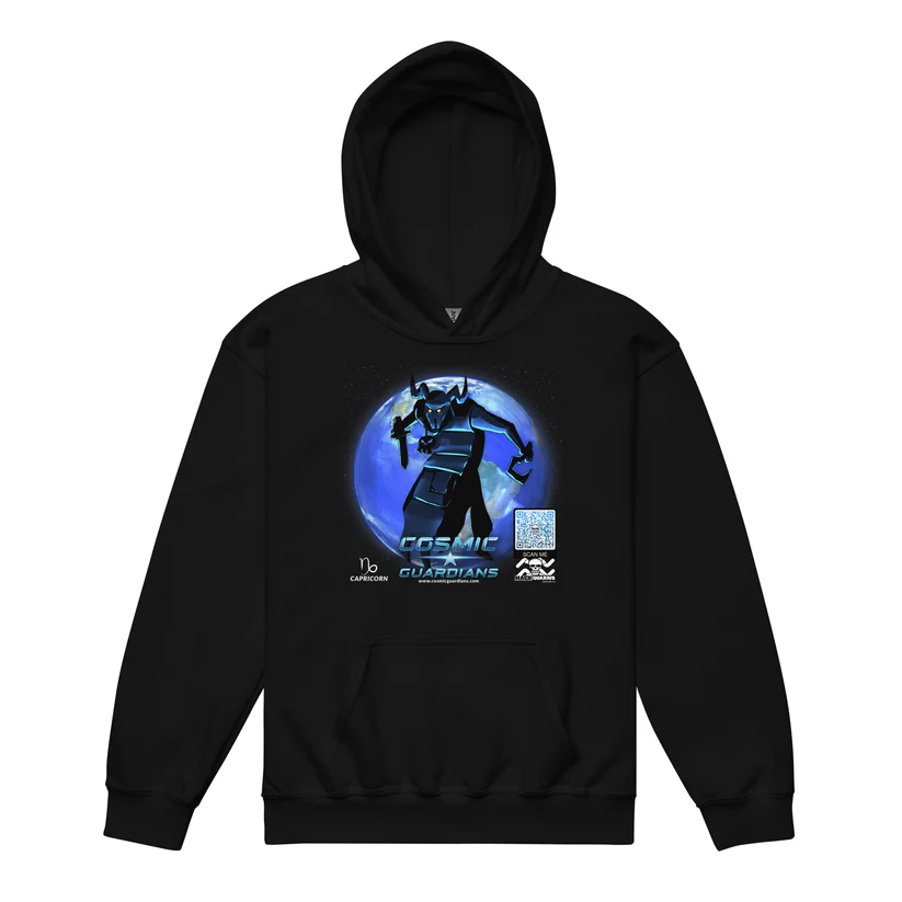 Cosmic Guardians Hoodie QR Game Code Capricorn